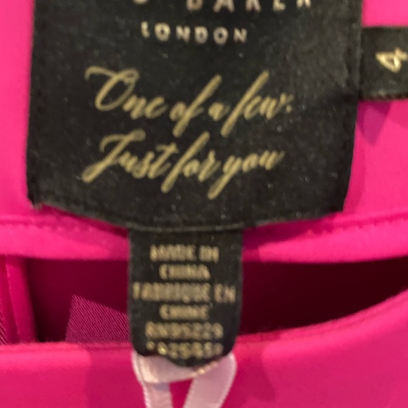 Beautiful fuchsia Ted Baker Brand New Dress - Picture 3 of 14